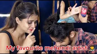  ASHISH NE LAGAI Raksha Bandhan  ki mehendi shainna ko  ❤️🧿shainasharif16vlog 