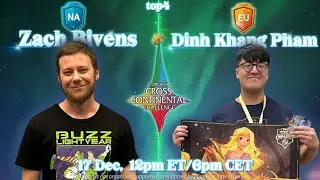 Lorcana Cross Continental Challenge Top 4: Zach Bivens vs Dinh Khang Pham