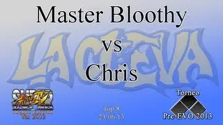 Torneo Pre-EVO 2013: Master Bloothy (Makoto) vs Chris (Balrog/Boxer)