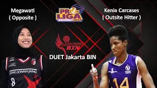 Ternyata Kenia Carcases dari Kuba yang akan duet dengan Megawati di Jakarta BIN pada Pro Liga 2024.