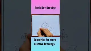 Save Mother Earth Drawing Easy #youtubeshorts #shorts