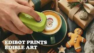 AI-Powered Full-Color Food Printer? iKoffy EdiBot - Unboxing & Demo