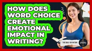 How Does **word Choice** Create **emotional Impact** In Writing? - The Daily Definition