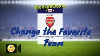 How to change FAVORITE TEAM in FIFA 18, FIFA 19, FIFA 20, FIFA 21 by TheRightGame