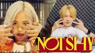 [ENG SUB] JBJ95 Kenta dances (a bit) to ITZY Not Shy