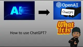 How to use ChatGPT || How to communicate with ChatGPT || How to ask questions with ChatGPT