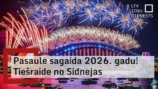 Pasaule sagaida 2026. gadu. Tiešraide no Oklendas Austrālijā