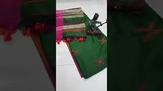 Lenin sarees/Pure khadi cotton sarees