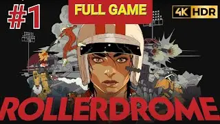 Rollerdrome PS5 - Full Game Playthrough (4K) - Part 1 - No commentary