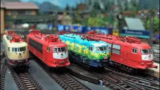 Spur N, BR103, Heute die erste von vieren.