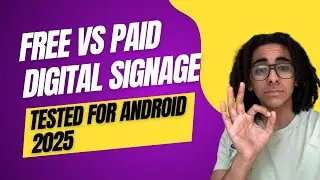 Free vs Paid Android Digital Signage Apps Tested