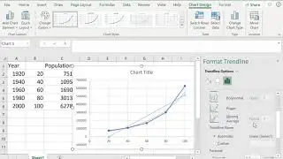 Modeling Exponential Data with Microsoft Excel