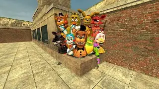 СПАРТАНСКИЙ УДАР РАДУГИ FNAF НАРУШЕНИЕ БЕЗОПАСНОСТИ АНИМАТРОНИКОВ В GMOD!