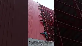 How Are Sheet Metal Walls Installed on Steel Structures?