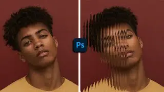 Create a Fractal Glass Effect in Photoshop (Fast & Simple Tutorial)