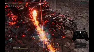 Lies of P - Azure Dragon Crescent Glaive - Fallen Archbishop Andreus (36s)