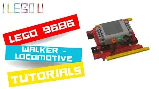 LEGO 9686 WALKER Building Instructions - LOCOMOTIVE WALKER TUTORIALS - [design by I LEGO U]