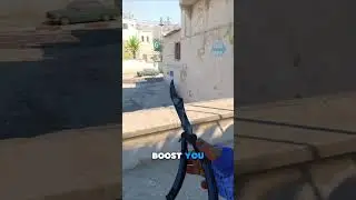 You can SELF BOOST to SHORT on DUST 2 now!