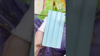 Soap cutting ASMR-676  🌈🧴✨ | Satisfying | Slime | Sleep aid | Anxiety Relief #shorts #csa1217