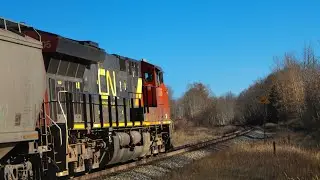 CN 3005 East Leading CN G842 - Near Lindbrook, AB