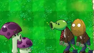 Plants Vs Zombies (Challenge) | ZomBotany with Mushrooms
