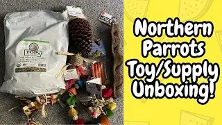 Northern Parrots Toy & Supply Unboxing | TheParrotTeacher
