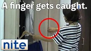 【nite-ps】Door and screen door:1.Getting a finger caught in a door