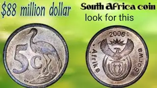 2006 South Africa 5 Cents Coin Worth $88? | Rare Coin Review