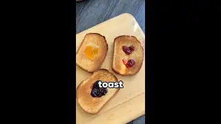 Jam Heart Toast Hack 🍞🍓