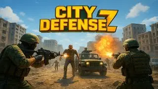 КАК ПОСТРОИТЬ БАЗУ И ЗАЩИТИТЬ ЕЕ ОТ ОРД ЗОМБИ? City Defense Z