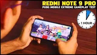 Redmi Note 9 Pro 4GB/64GB PUBG Test, Battery & Heating Test on 1 Hour Gameplay