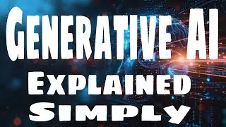 Generative AI Explained Simply | Aimindset-2024 | Making Generative Technology Accessible