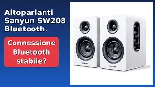 RECENSIONE (2025) : Altoparlanti Sanyun SW208 Bluetooth. DETTAGLI ESSENZIALI