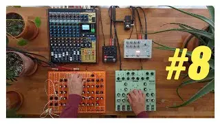 Ambient Rain Music #8 [Lyra 8, Pulsar 23, Hologram Microcosm, Eventide Blackhole, Tascam Model 12]
