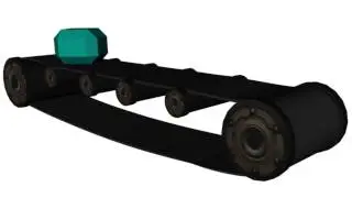 nDynamic Conveyor Belt  Animation