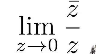 Prove the Limit of conjugate(z)/z as z approaches zero Does Not Exist Complex Analysis