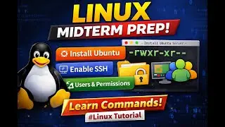 Midterm Full Video Plan: Linux Basics