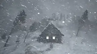 FEROCIOUS WINTER HOWL: SAVAGE SNOW STORM SOUNDS and BLIZZARD AMBIENCE for Deep Sleep