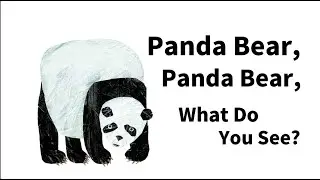 Panda Bear, What Do You See? Read Aloud Book with Large Letters and Helpful Learn-To-Read Underlines