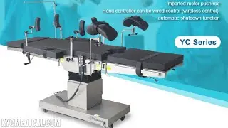 Electric OR X-Ray compatible surgical operating bed for surgery