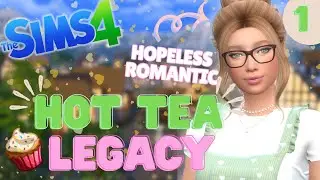 Starting a NEW legacy challenge filled with drama | Sims 4 Hot Tea Legacy 🍵 (Gen 1) #1