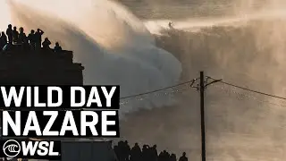 North Atlantic Kicks Off 2022 With Wild Day At Nazare | HIGHLIGHTS
