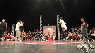 French Team vs Ludo, Kaku & Cri6 // .BBoy World // BREAKING 3on3 SEMI-FINAL | MEAUX BATTLE 2014