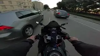 SONIDO PURO 🔊 Honda CBR650R AKRAPOVIC | PURE SOUND 🏍️