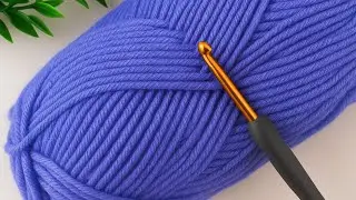 The most beautiful and super easy relaxing‼️crochet pattern you've ever seen