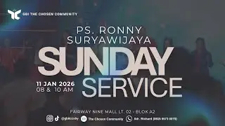 IBADAH RAYA 1 GBI TCC (11 JAN 26) ~ Ps. Ronny Suryawijaya ~ KEMELUT BADAI DAN HANTU