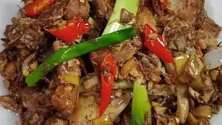 #Ginisang #Puso Ng #Saging/ Stir Fry Banana Blossoms.