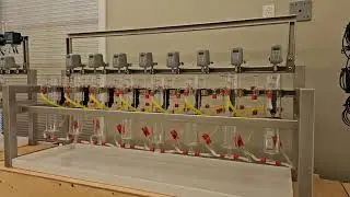 Pilot plant for research to recover metals from recycled batteries.