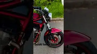 Suzuki bandit 600N in apple candy red  #bikelife #bestcaption #motorcycle #captioning #bike