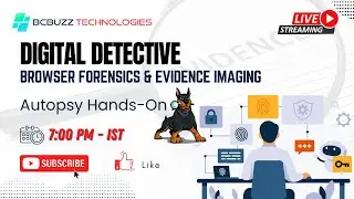 🔴 Digital Forensics Live Training | Browser Forensics & Autopsy Hands-On Demo | Evidence Imaging